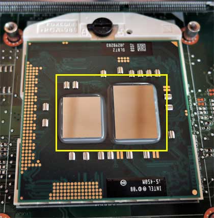 新CPU（Core i5-450M）