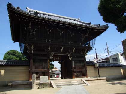 常光寺の門