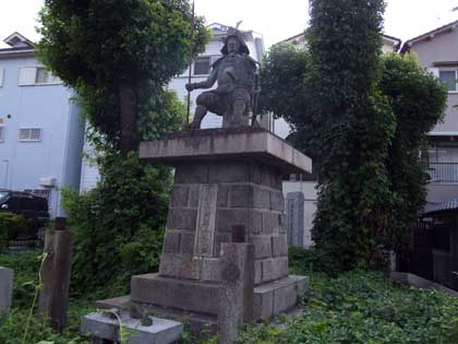 木村重成の像